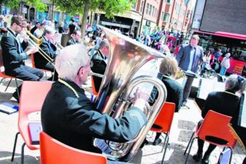 City's silver band hits the high notes