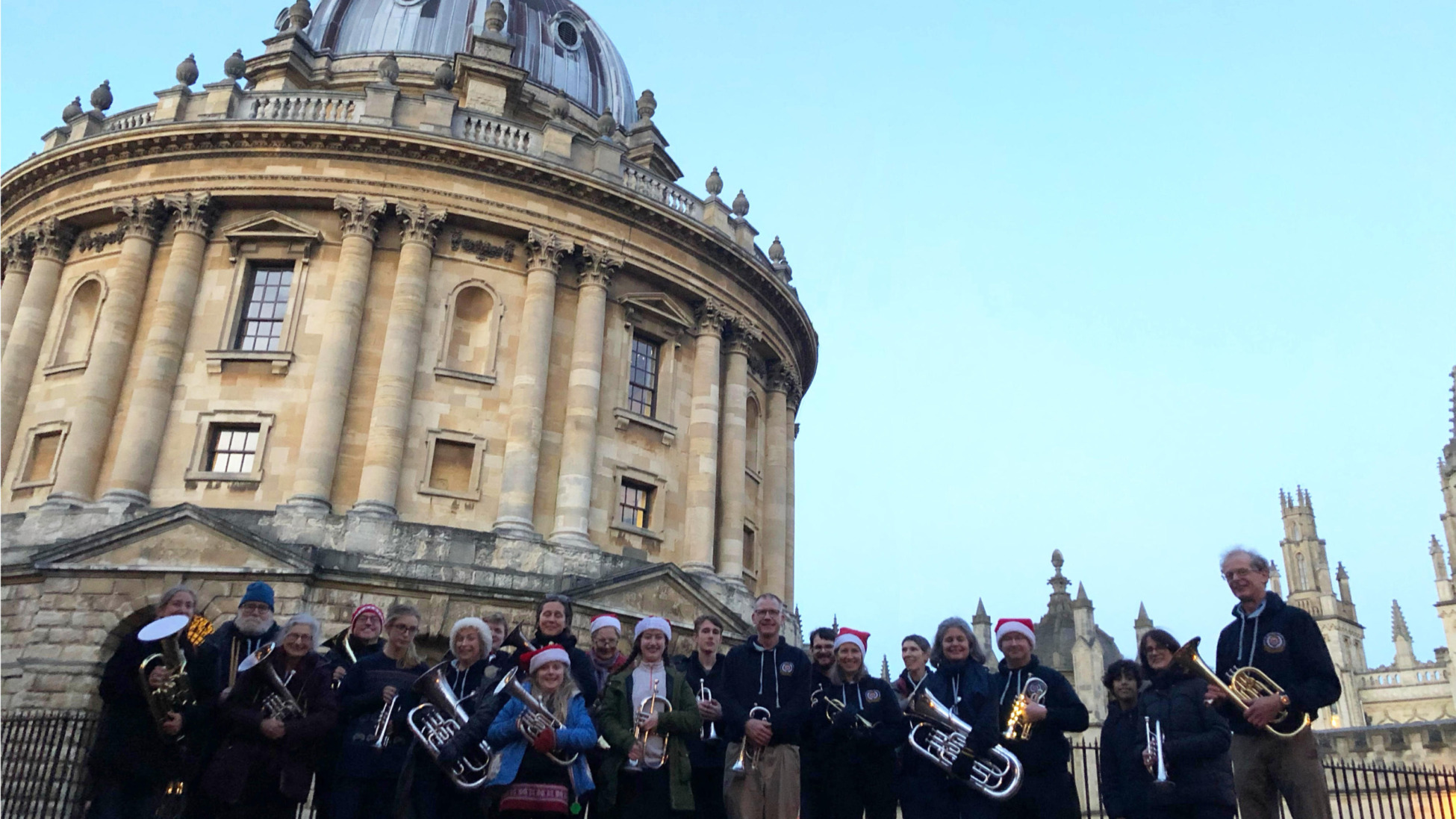 Band by Radcliffe Camera
